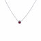 Collier Collier Pendentif Rubis birman 58 Facettes