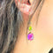 Boucles d'oreilles Boucles d'Oreilles Améthyste et Péridot 58 Facettes 20400000596