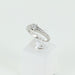 Princess Diamond White Gold Solitaire Ring 58 Facettes