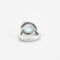 Bague 51.5 Bague Or gris Topaze poire Diamants 58 Facettes 230272