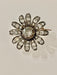 Old Cut Diamond Flower Brooch 58 Facettes 1067847