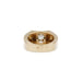 Ring 52 TANK Ring - Gold And Diamonds 58 Facettes 230358R