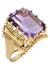 OLD AMETHYST RING 58 Facettes 046561