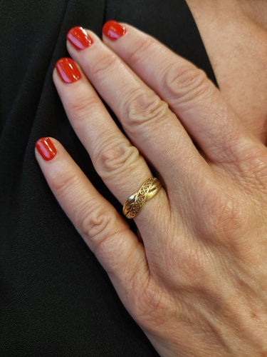 Bague BAGUE MODERNE FILIGRANE 58 Facettes 072641