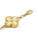 Bracelet VAN CLEEF AND ARPELS "Alhambra" yellow gold bracelet 58 Facettes R220077