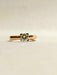 Ring Diamond gold solitaire ring 58 Facettes