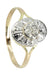 Ring ART-NOUVEAU DIAMOND RING 58 Facettes 049291