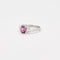 Bague 54 Bague Saphir rose Diamants 58 Facettes