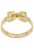 Ring DOUBLE C DIAMOND RING 58 Facettes 051341