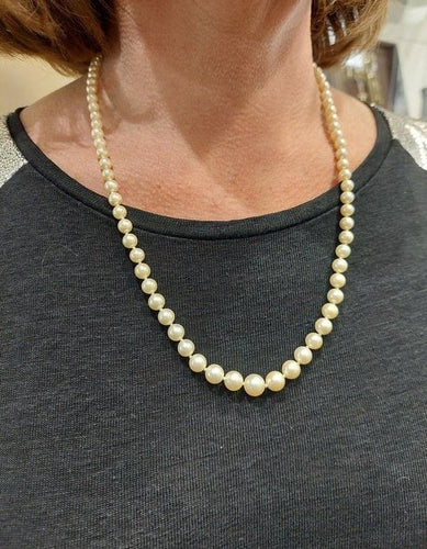 Collier Collier de perles en chute 58 Facettes 062331
