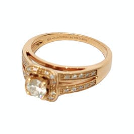 Bague 53 Bague Mauboussin Chance of Love n°3 or rose 58 Facettes 1-1080/1
