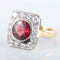 Bague 59 Bague Grenat Diamants 58 Facettes 220382