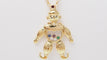 Pendentif Chopard - Collier Pendentif Vintage Happy Clown Diamants Or Jaune 58 Facettes 32460