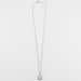 Collier Pendentif sur Chaine Diamant Or Blanc 58 Facettes