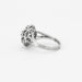 Ring 54 Chiseled flower ring Diamonds 58 Facettes