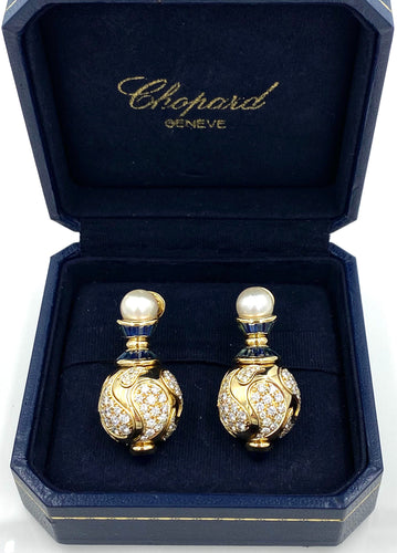 Boucles d'oreilles CHOPARD. Collection Casmir, boucles d’oreilles 58 Facettes