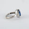 Bague 49 Bague Saphir 3.22ct Diamants 58 Facettes