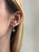 Earrings White Gold Heart Diamond Earrings 58 Facettes