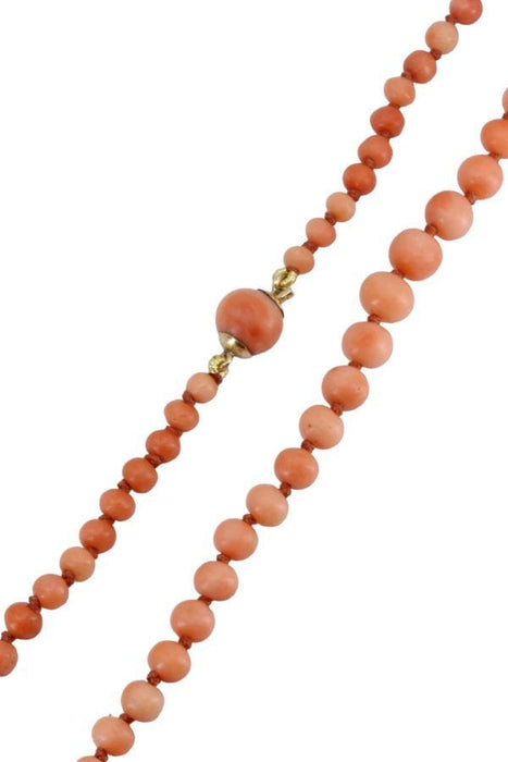 Collier COLLIER CORAIL ANCIEN EN CHUTE 58 Facettes 059181