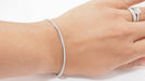 Bracelet White gold and diamond bracelet 58 Facettes 31618