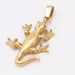 Reptile pendant in yellow gold 58 Facettes E360148B