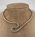 Necklace White gold diamond choker necklace 58 Facettes N388