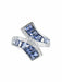 Bague 52 Bague Saphirs et Diamants 58 Facettes