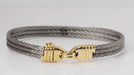 Bracelet Fred Force 10 bracelet in gold and steel 58 Facettes 31447
