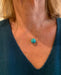 Turquoise & Yellow Gold Necklace Necklace 58 Facettes C117