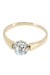 Bague 53 SOLITAIRE ANCIEN DIAMANT 0.27 CARAT 58 Facettes 054331