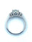 Bague Solitaire or blanc, diamants 58 Facettes