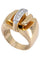 Bague Bague tank, diamants 58 Facettes 063991