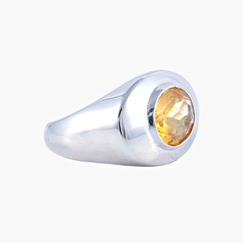 Bague 54 Bague Citrine 58 Facettes