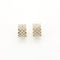 Boucles d'oreilles Boucles d'oreilles pavage diamants en croisillons 58 Facettes