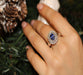 Ring Sapphire & Diamond Ring 58 Facettes