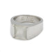 Ring 50 Cartier Tank Ring in white Gold & moonstone 58 Facettes 230160R