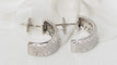 Boucles d'oreilles Boucles d'oreilles en Or blanc et Diamants 58 Facettes 30258