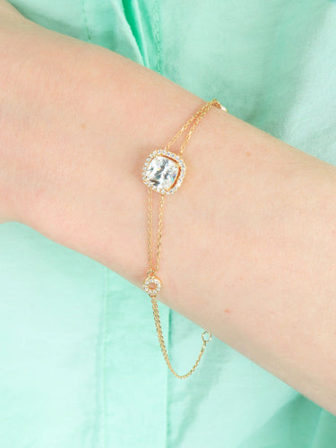 Bracelet BRACELET "ECLAT" OR JAUNE 58 Facettes BR1702