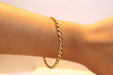 Bracelet Twisted bangle bracelet 58 Facettes 11363