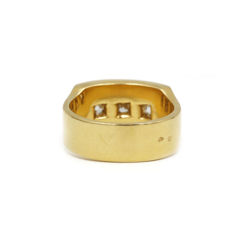 Bague 64 Bague Or Et 3 Diamants 58 Facettes 220235R