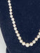 Necklace White Akoya cultured pearl necklace 18 K Gold clasp 52 Cm 58 Facettes