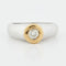 Bague 54 Bague 2 Ors Diamant 58 Facettes REF 5032/13