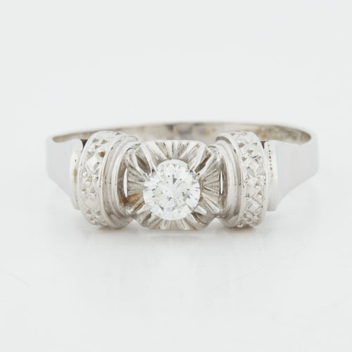 Bague 60 Bague Or blanc Diamant 58 Facettes REF 2040/17