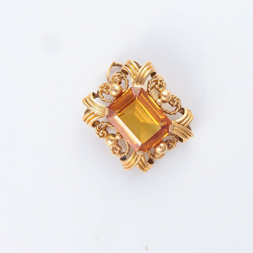 Broche Broche Pendentif Citrine 58 Facettes JE33