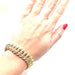Bracelet Bracelet maille américaine or jaune 58 Facettes 2732