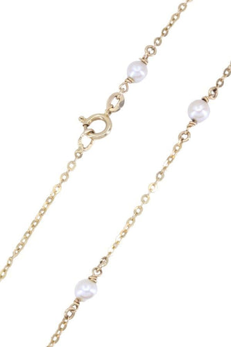 Collier Collier Or jaune Perles 58 Facettes 082611