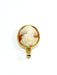 Pendant Rose gold pendant and shell cameo 58 Facettes 3184/1