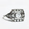 Bague 59 Bague Art Déco Diamants 58 Facettes 1-990/1