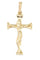 Pendentif CROIX MODERNE 58 Facettes 061101