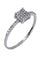 Bague 57 BAGUE MODERNE PAVAGE DIAMANTS 58 Facettes 059641